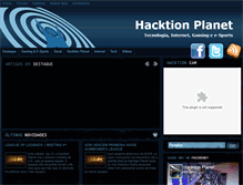 Tablet Screenshot of hacktionplanet.pt